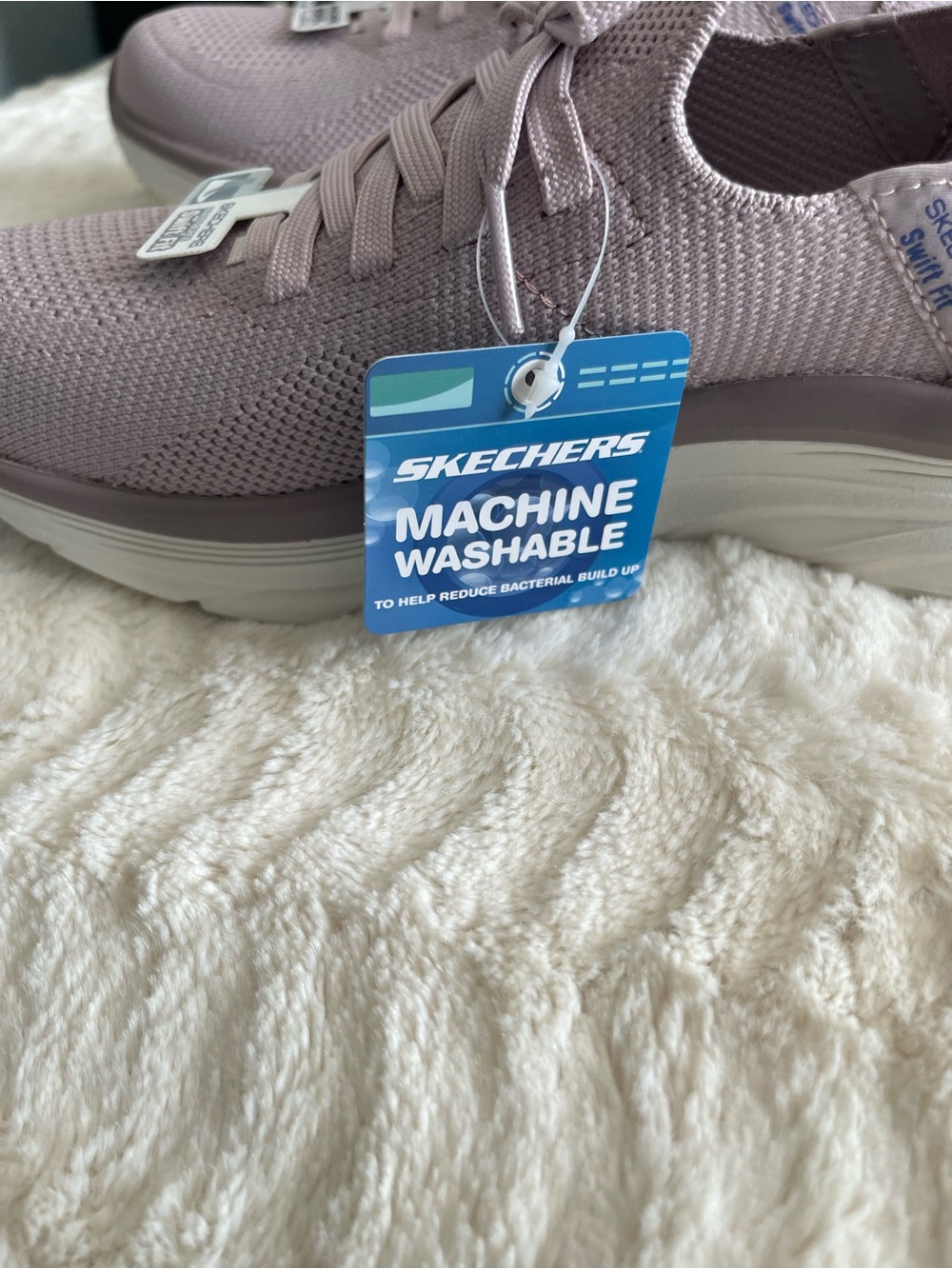Skechers Womens Hands Free Swift Fit D'LUX WALKER-MANY PLANS Mauve Size 6 M - Picture 11 of 14